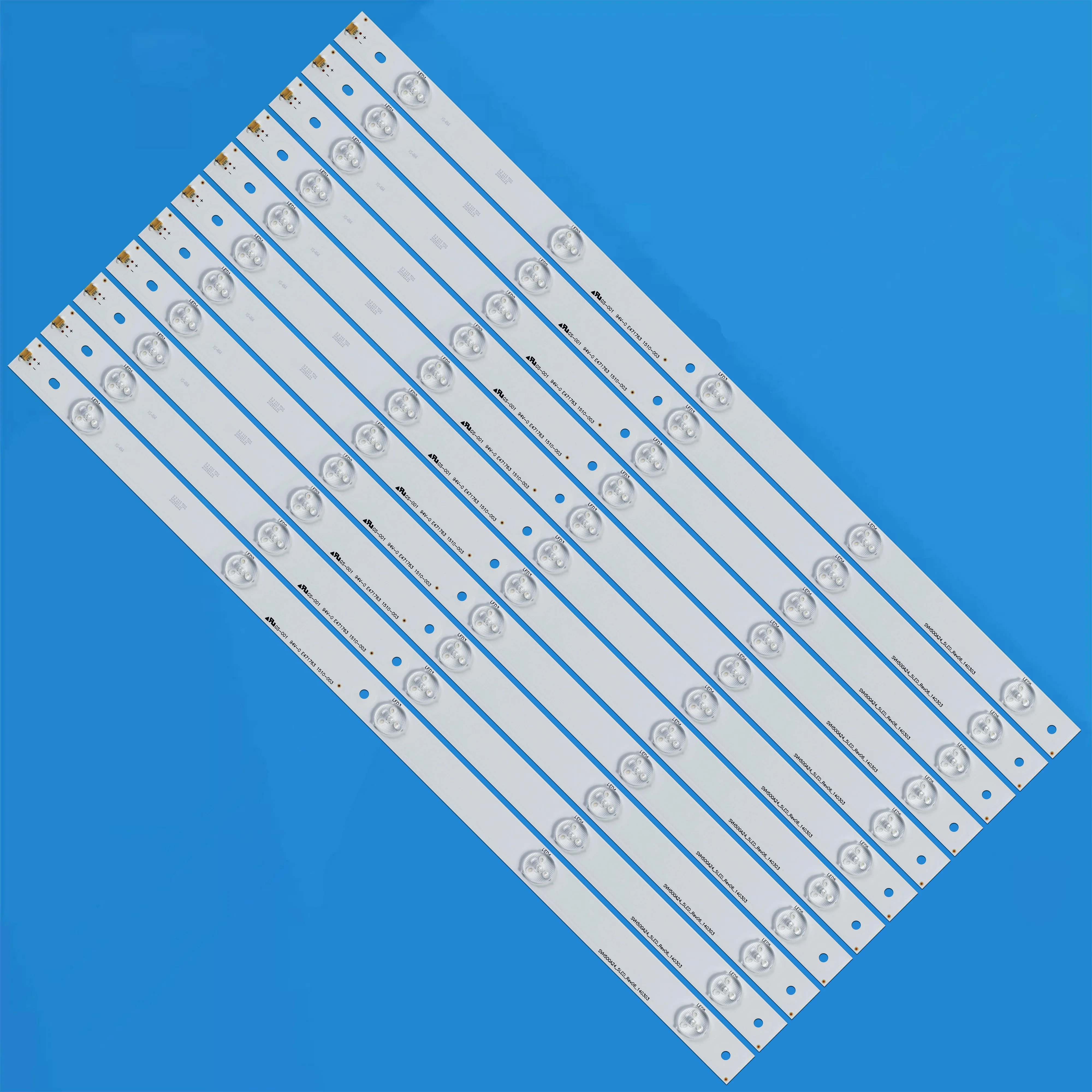10PCS 5ledS NEW LED strip For 50