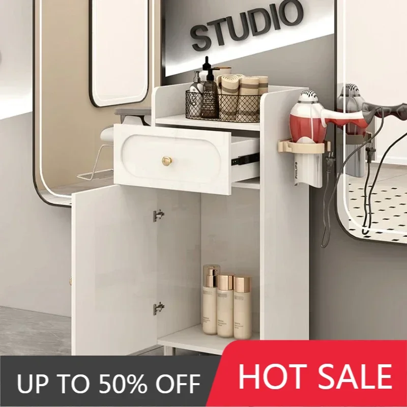 

Hair Dressing Trolley Wheeled Salon Furniture Esthetician Cart Hairdressers Equipment Loading Bar Drawer Cleaning Carrito