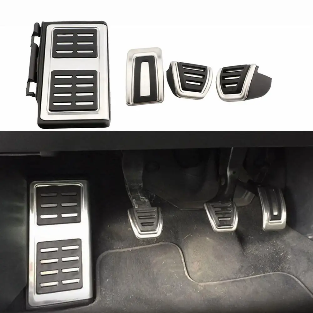 

Stainless Steel Pedal Cover for VW GOLF 7 8 GTi MK7 Lamando POLO A05 Passat B8 Skoda Rapid Octavia 5E 5F A7 2014+