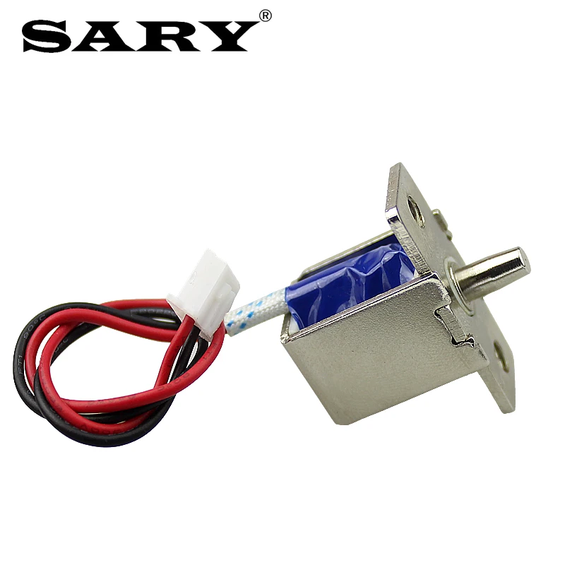 

Small electromagnetic lock DC12V0.5A electromagnet electric latch lock mini electronic lock lock solenoid coil