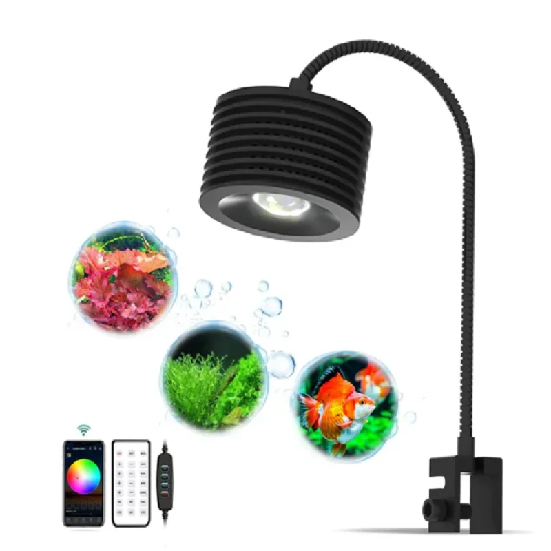 Lominie LED Aquarium Light Full Spectrum Freshwater Aquarium Light for Planted Nano Aquarium Tank ASTA 20