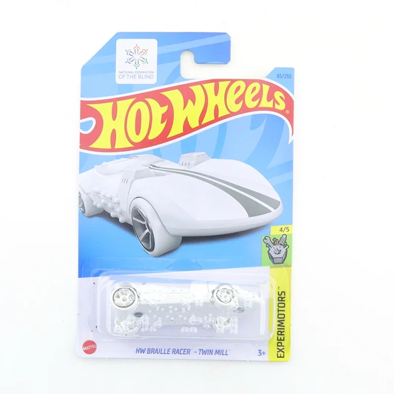 

2023-85 Hot Wheels Mini Alloy Coupe HW BRAILLE RACER -TWIN MILL 1/64 Metal Diecast Model Car Kids Toys Gift