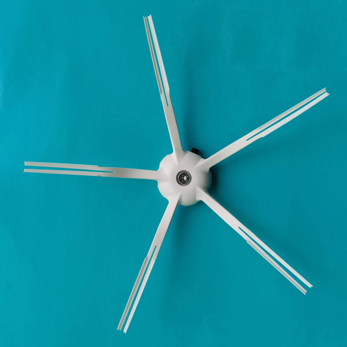 Original Silicone Edge Brush Spare Parts For Roborock S5 Max/S6 MaxV/S6 Pure/S7/Q7 Max Vacuum Cleaner White 5-Arm Side Brush