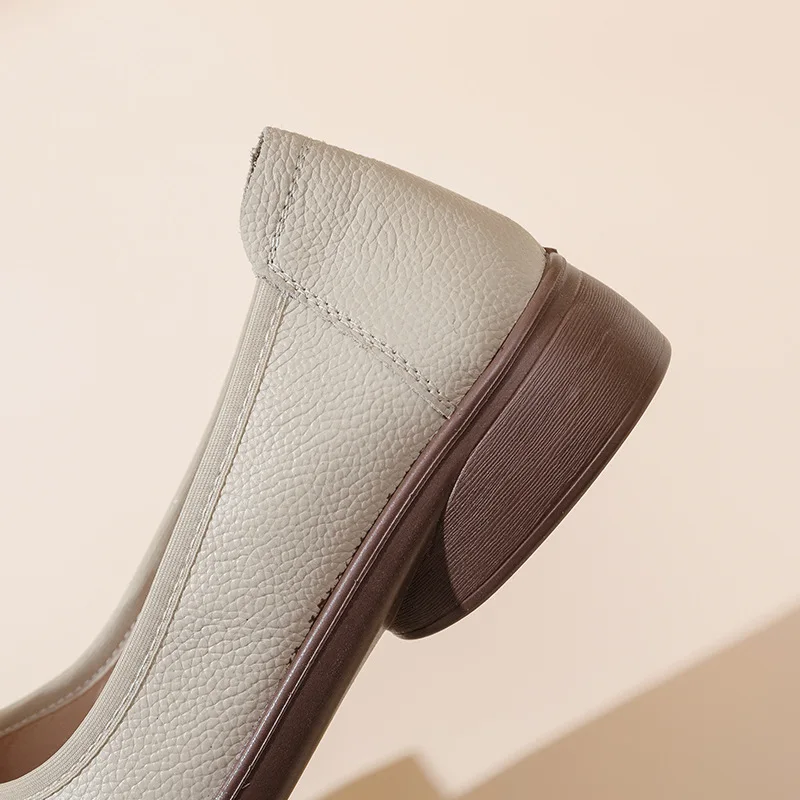 النساء عادي ماري جين أحذية جلدية الشقق حزام المتسكعون الضحلة كعب منخفض لينة Bowknot الأخفاف أحذية نسائية مريحة