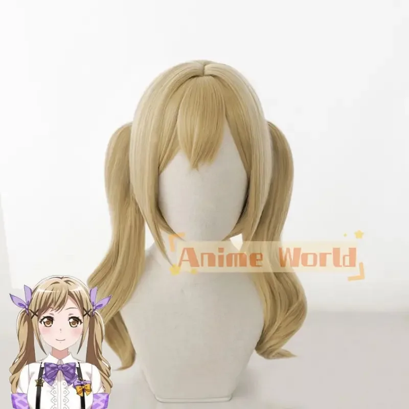 AAA 2025 بانج دريم! حفلة فرقة الفتيات! Ichigaya Arisa الذهبي شعر مستعار تأثيري