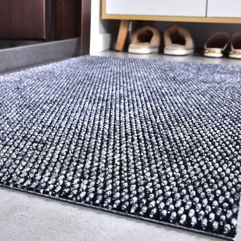 Stripe Entrance Doormat for Indoor Outdoor Anti Slip Floor Mat Balcony Hallway Rug Living Room Bedroom Kitchen Carpet Home Decor