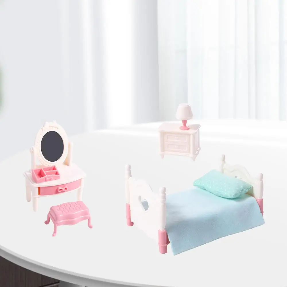 Action Figure Bathroom Set House Play Toy Simulation Furniture Miniature Furniture Doll House Decoration Dollhouse Furniture
