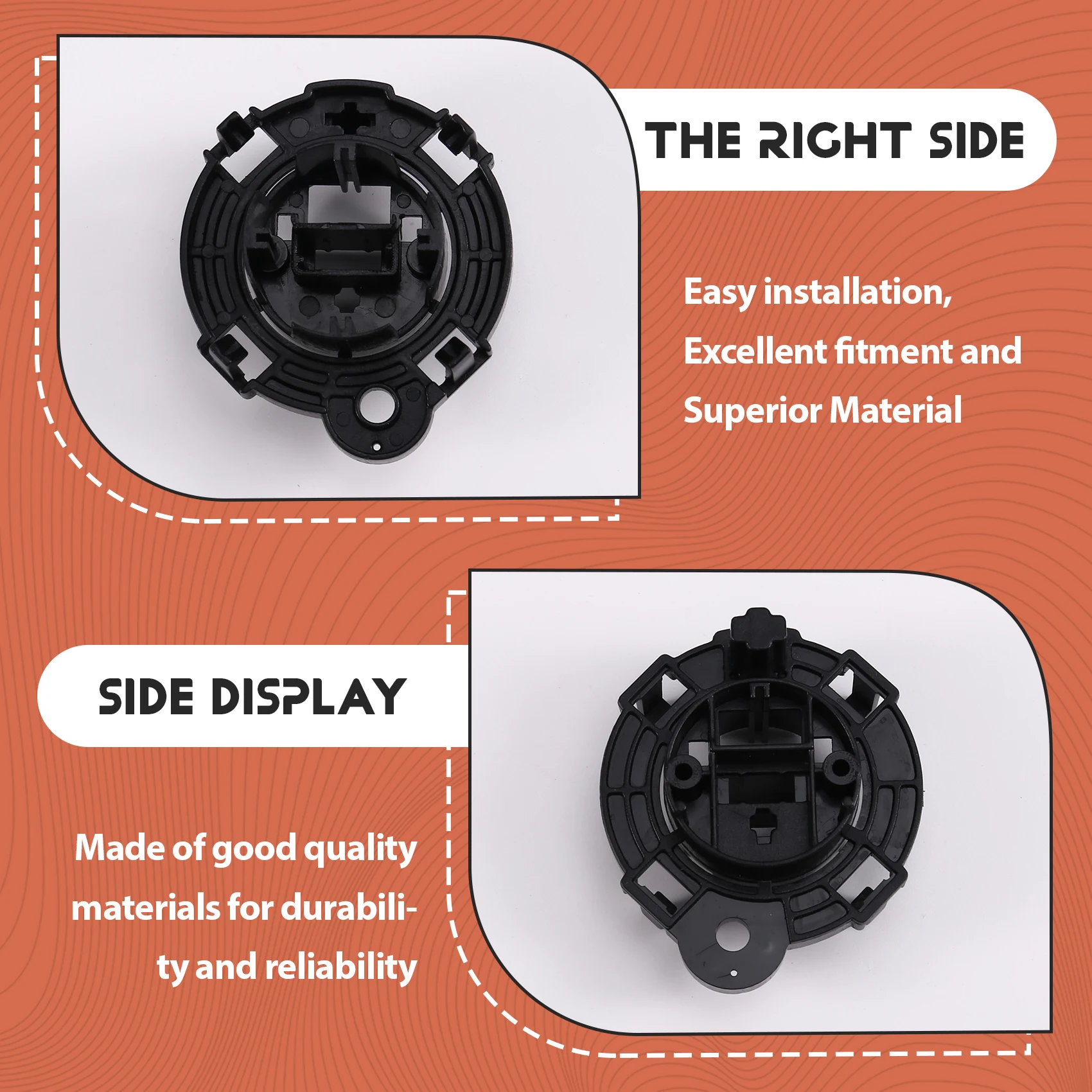 

Car Front Air Conditioning Knob Switch Repair Kit 55904-60180 For Toyota Land Cruiser Prado LC150 2010-2017 Left