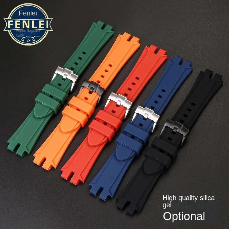 Silicone Watchband For Casio PROTREK Mountaineering Watch Strap PRW-3000 3100 6000 6100Y Resin For Men Rubber Wristband Bracelet