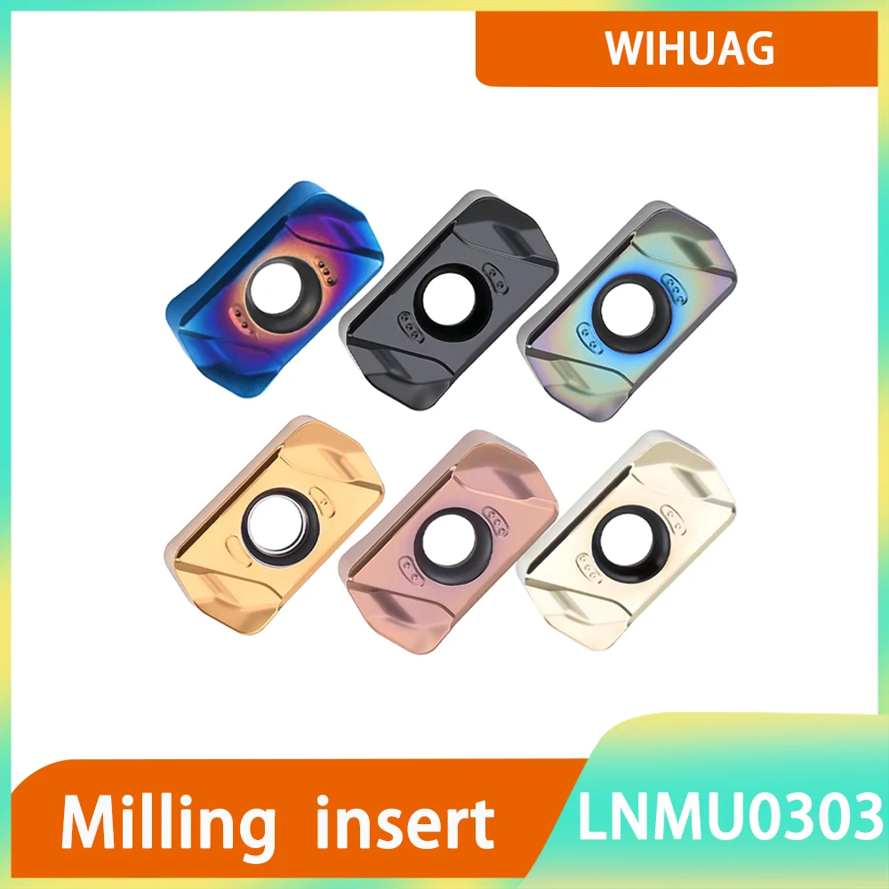 

LNMU0303 ZER MJ твердосплавная вставка 10 шт. токарный станок токарная пластина станок с ЧПУ индексируемый фрезерный инструмент для EXN03R быстрая подача