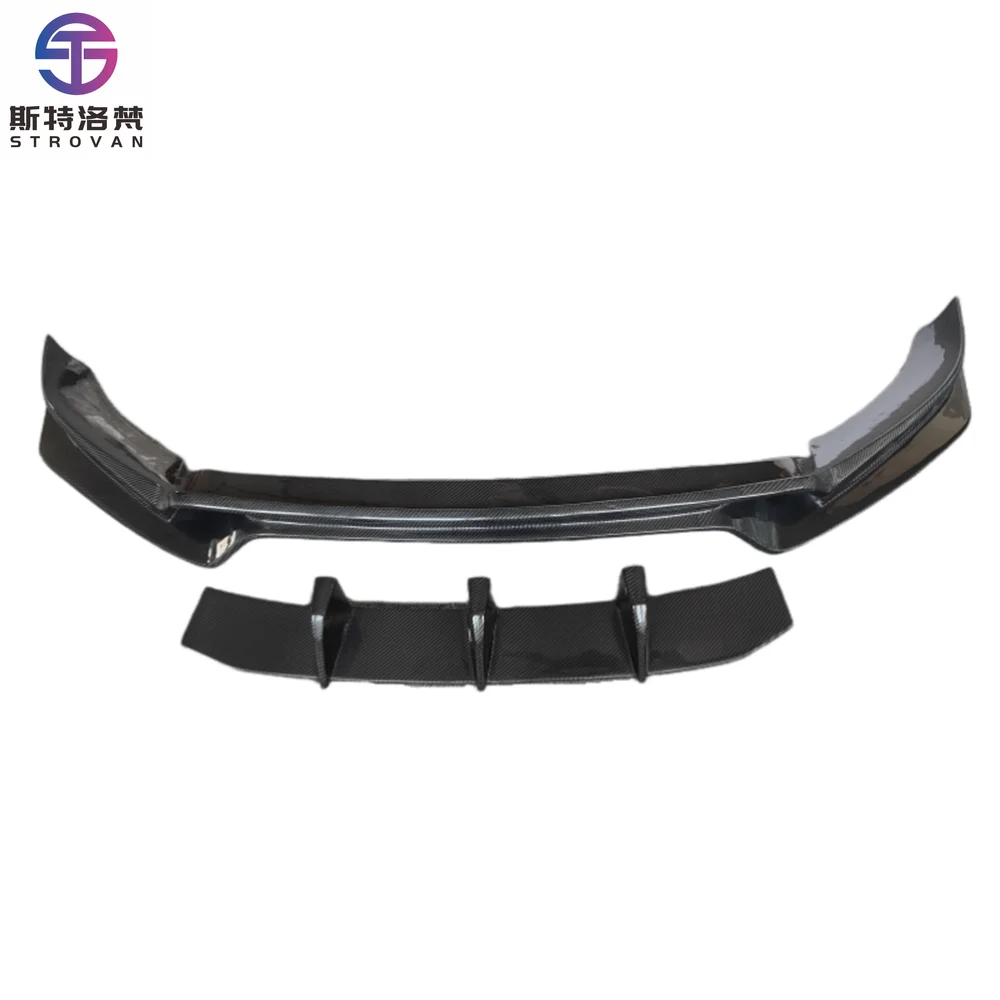 

STLF High Quality 3K Carbon Fiber Front Lip and Front Bumper Body Kit Custom Fit for Porsches for Cayenne Coupe Plus