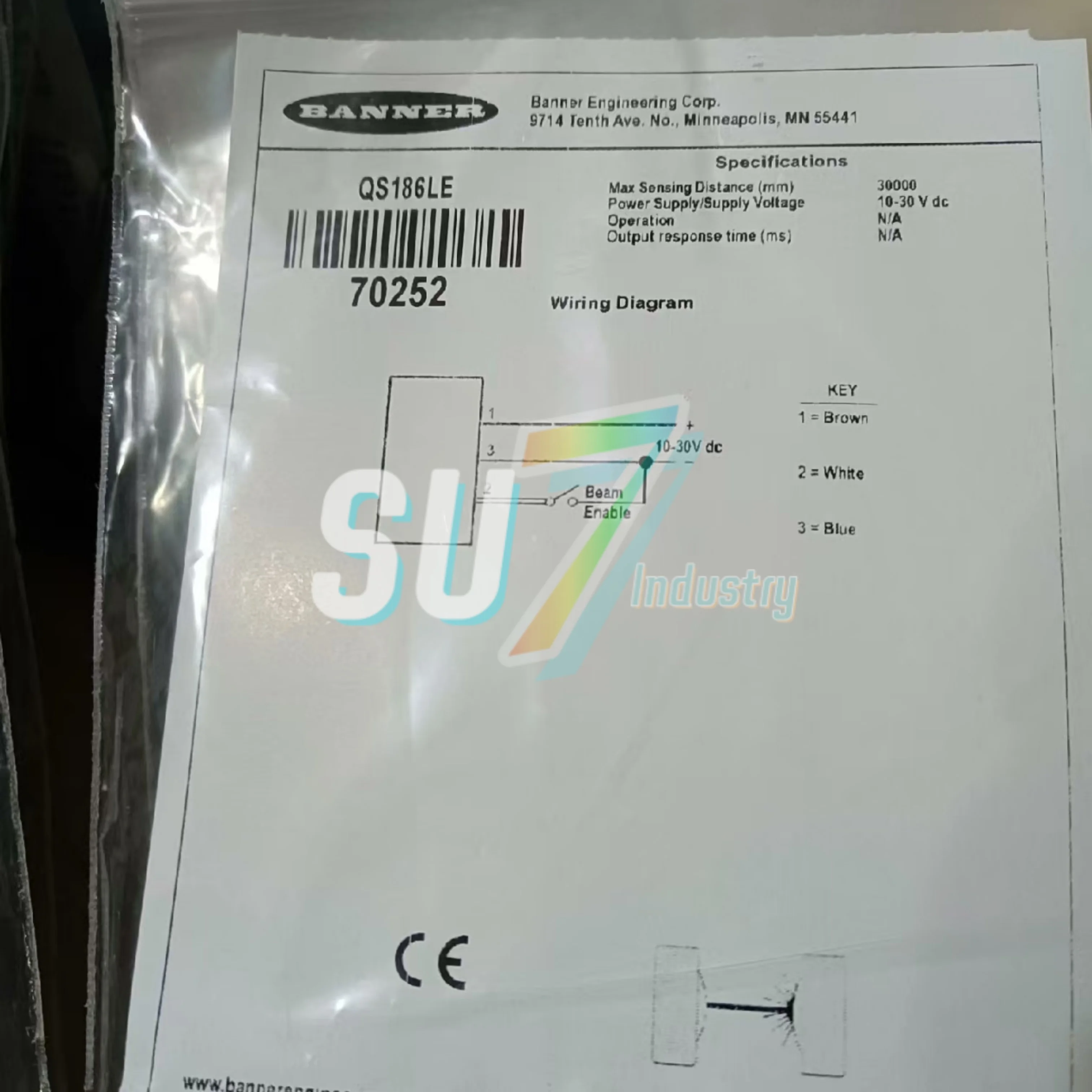 Sensor fotoeléctrico QS186LE QS186LEQ5 QS186LEQ8 nuevo en almacén