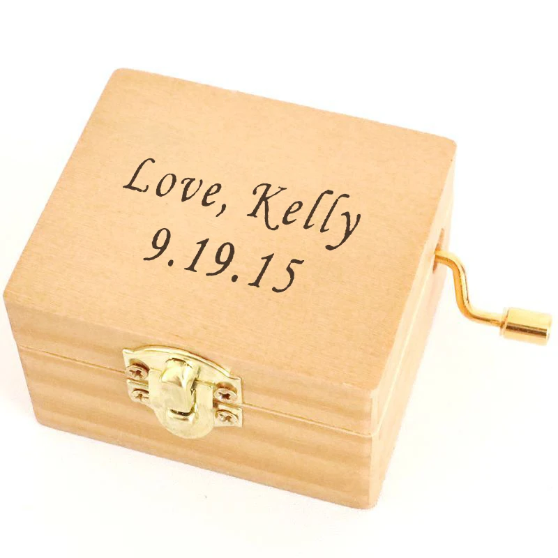 Name Music Box I'll Love You Forever Birthday Gift for Mom Custom Music Box with I'll Love You Forever Engraved Music Box