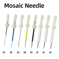 20/50/100pcs Original TAIWAN Mosaic tattoo Machine Needle For Permanent Makeup Eyebrow & Lip 1R 2R 3R 5R 7R 3F 4F 6F