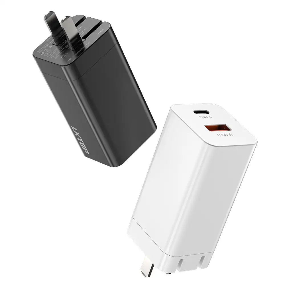 Зарядное устройство USB-C со сверхбыстрой зарядкой из нитрида галлия LKTOP мощностью 65 Вт