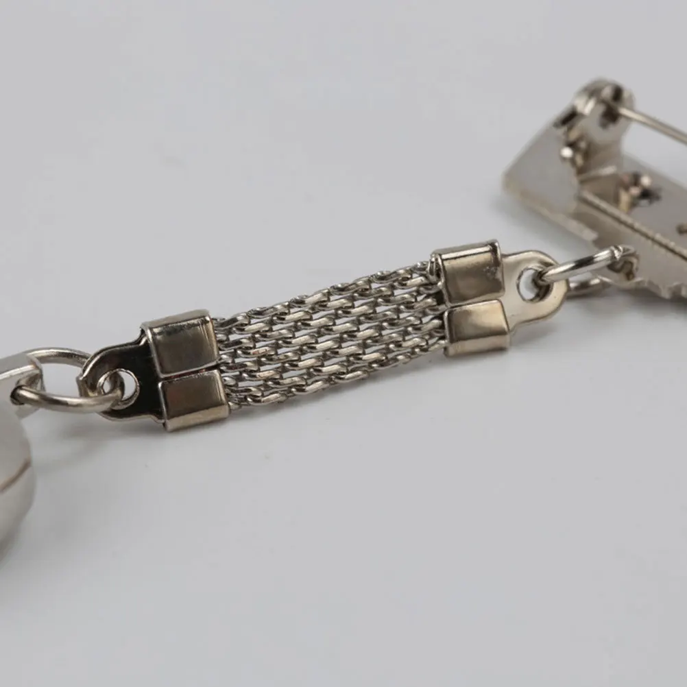 

Прочные кварцевые часы для медсестры, серебряные легкие подвесные карманные медицинские часы, подарок с прозрачным номером для врачей и медсестер