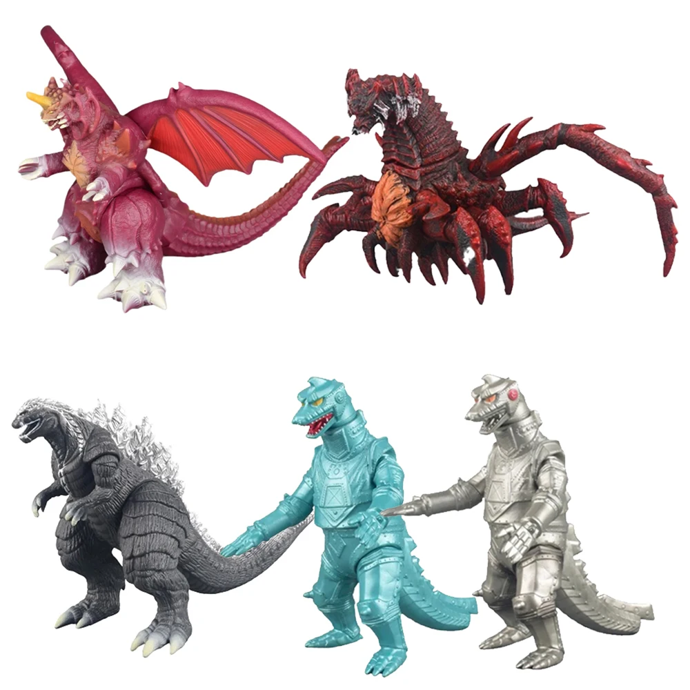 NEW Godzilla VS KING KONG 2 Movie Action Figure Skar King Rodan Model Gift Movable Joints Mech Dinosaur Kids Children Toys