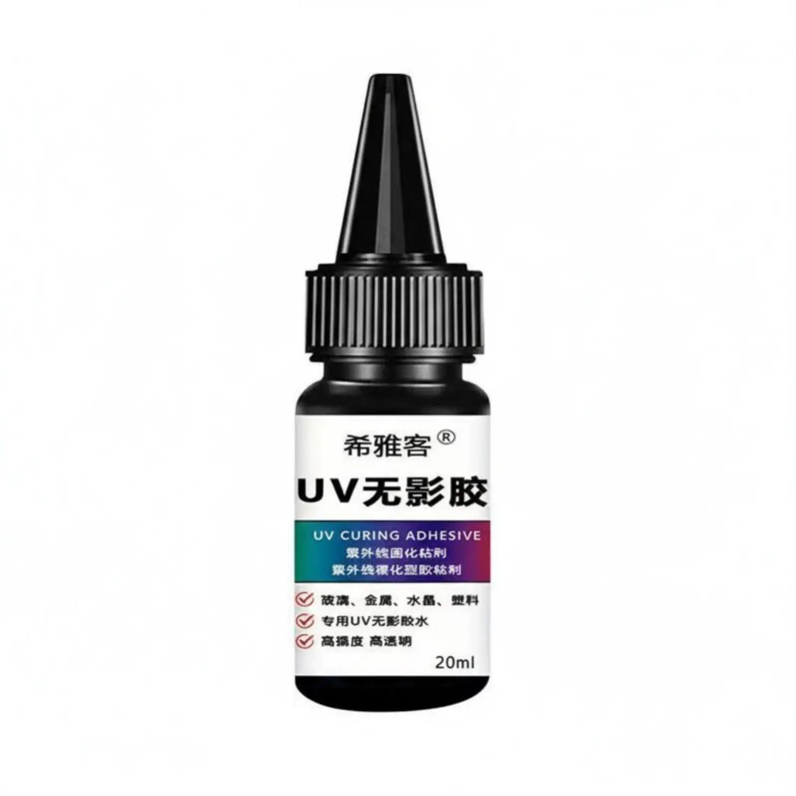 Uv Curing Adhesive for Glass Crystal Acrylic Repairs Fast Strong Clear Bonding Glue Sunlight Activated Craft Glue