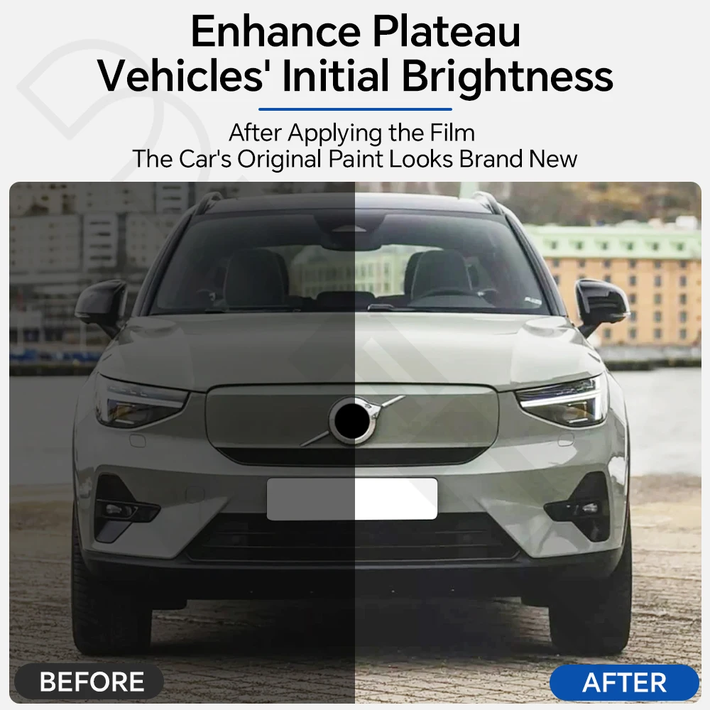 For Volv XC40 Recharge 2023-2024 Headlight Rearview Film PPF Transparent Vinyl Wrap TPU Film Paint Protection Film