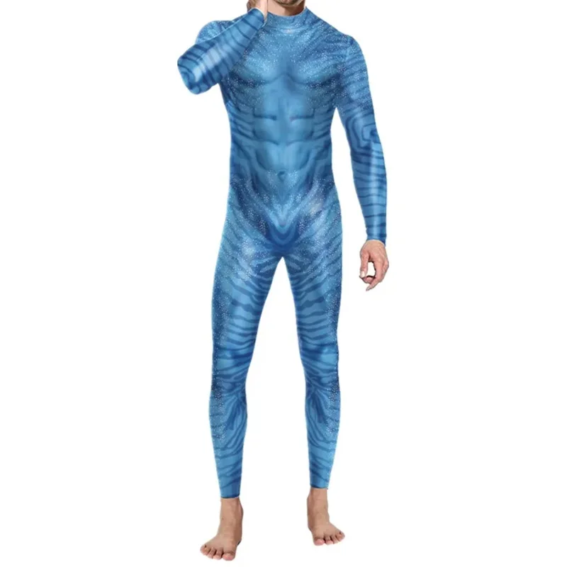 Film Avatar 2 droga wody Cosplay Jake Sully Neytiri body kombinezon Zentai kombinezony dla dorosłych dzieci kostium na Halloween