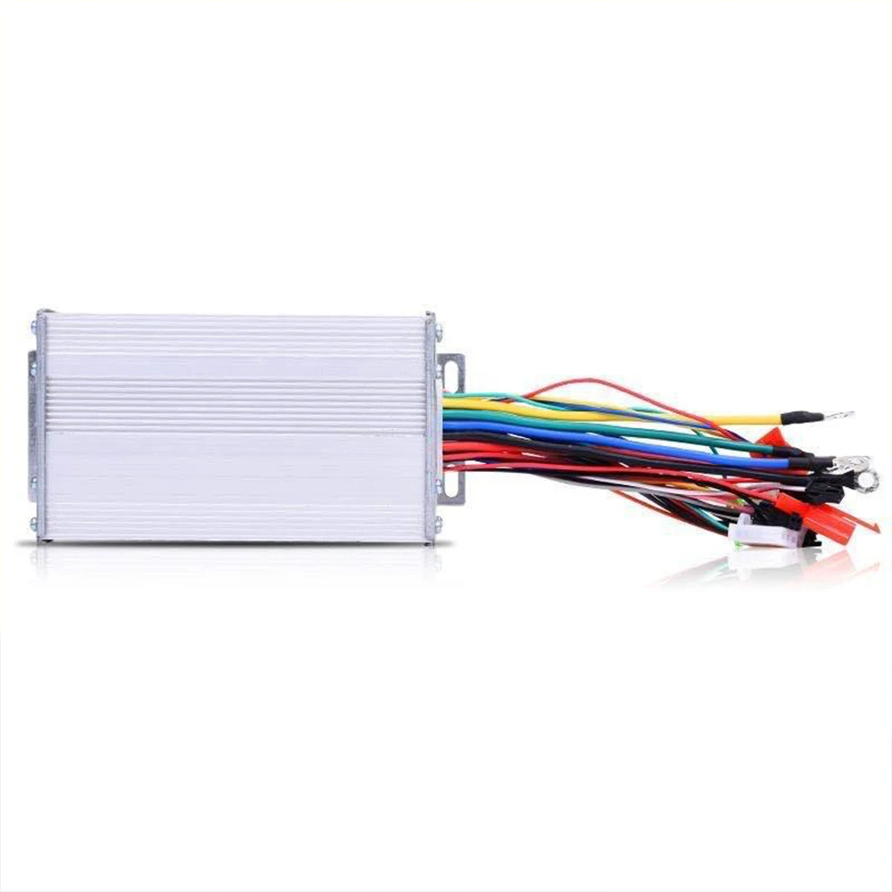 Universal 36V 48V 350W Brushless Controller 6 Tubes for Scooter Electric Bicycle Motor Intelligent Dual-mode DC Controller