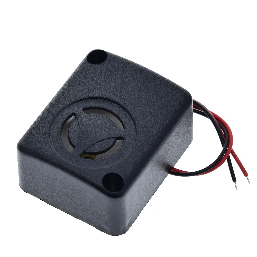 Anti-theft Car Burglar Alarm 6/12/15V 120dB Active High Decibel Buzzer Safe Box Burglar Alarm Car Accessories QSI-4840