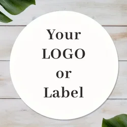 500PCS Custom Sticker and Customized Logos Wedding Birthday Baptism Brand Stickers Design Your Own Stickers Personalized Labels