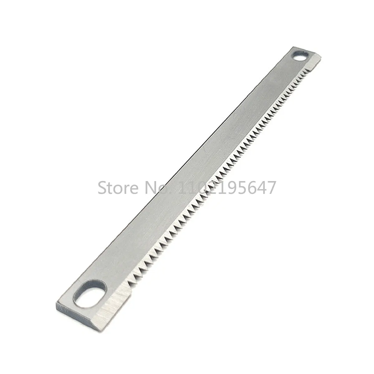 5 Pcs/Lot Vertical Packaging Cutting Blade Aolly Steel Tea Bags Cutter Toothed Blade Hole 7x10mm Packing Machine Knife