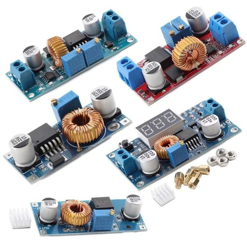 XL4015 XL4005 5A DC to DC Power Converter CC CV LED Driver Step Down Charging Board Lithium Charger Module