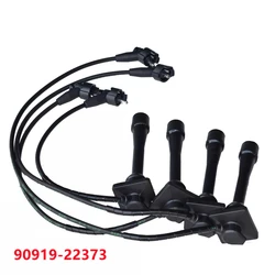 4pcs Spark Plug Wires Set for Geo Prizm for Toyota Celica for Corolla 1.6L 1.8L 1993-1997 Car Ignition Wires Replacement