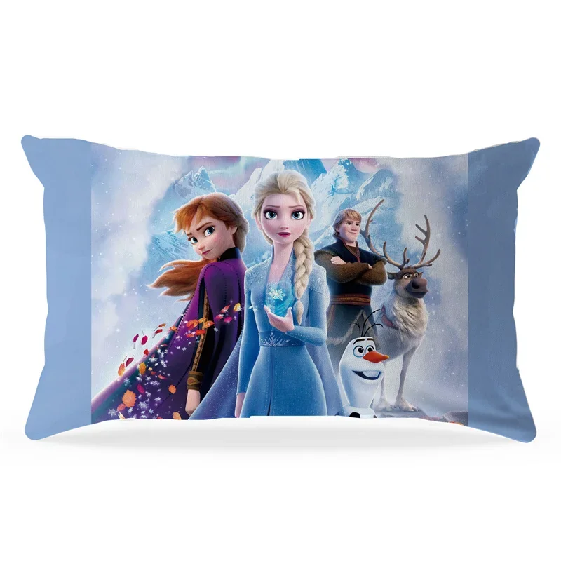 Disney Cushion Cover Pillowcase Frozen Elsa Princess  Pillow Cases On Bed Sofa Boy Birthday Christmas Gift 40x65cm Dropshipping