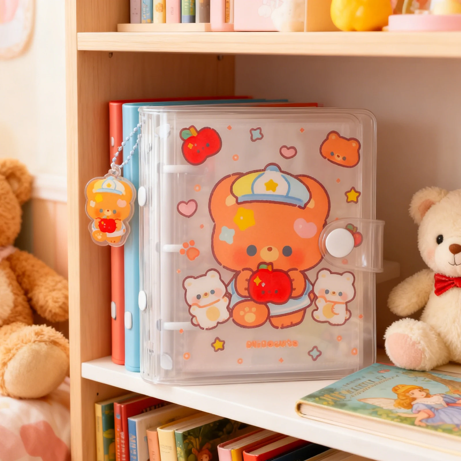 Cartoon PVC Photo Album Binder For 54x86mm Instant Film Pictures Mini Photo Holder