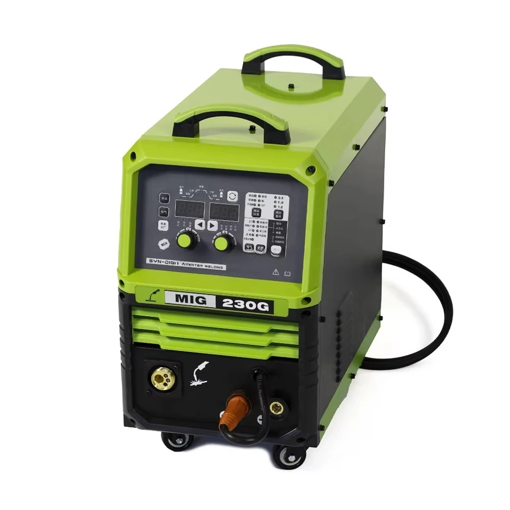 MIG230 Pulse MIG Welder, High-Speed Inverter Gas Shielded Welding Equipment