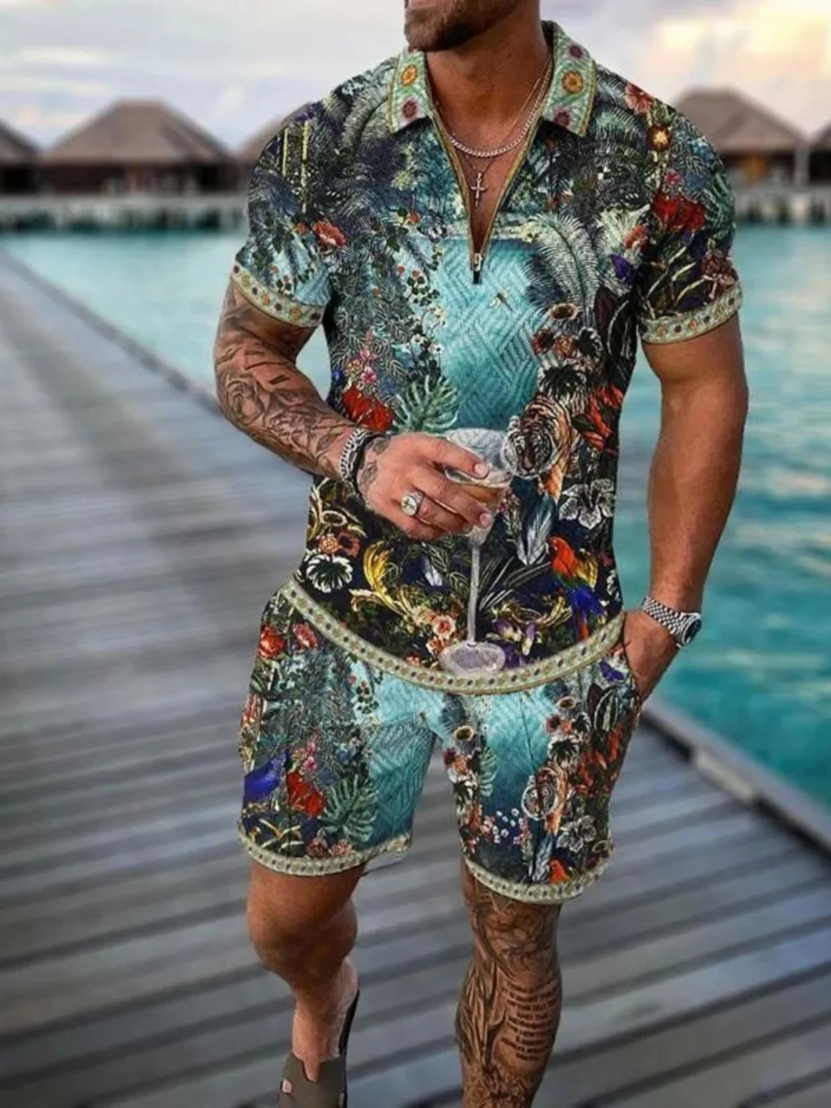 

Loose Casual ort Sve ort Pants Set Youth Polyester Autumn Season irt ort Length Comfortable Sportswear Set