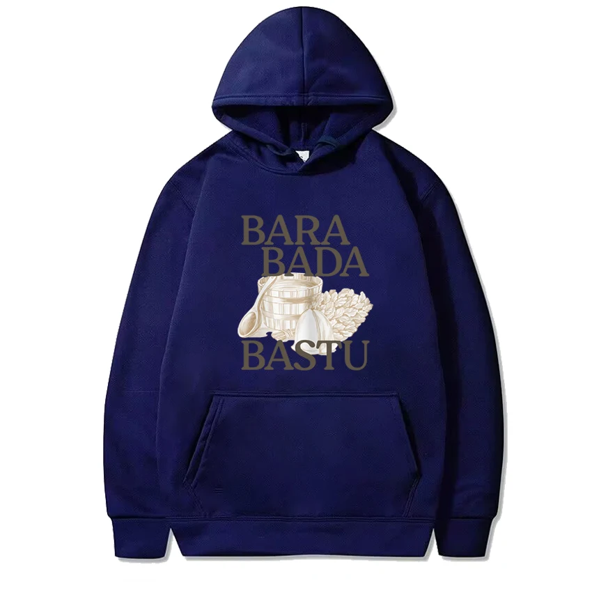 أغنية يوروفيجن 2025 السويد KAJ Bara Bada Bastu تي شيرت الرجال النساء خمر نمط بلوزات للجنسين الصوف طويلة الأكمام البلوفرات #4