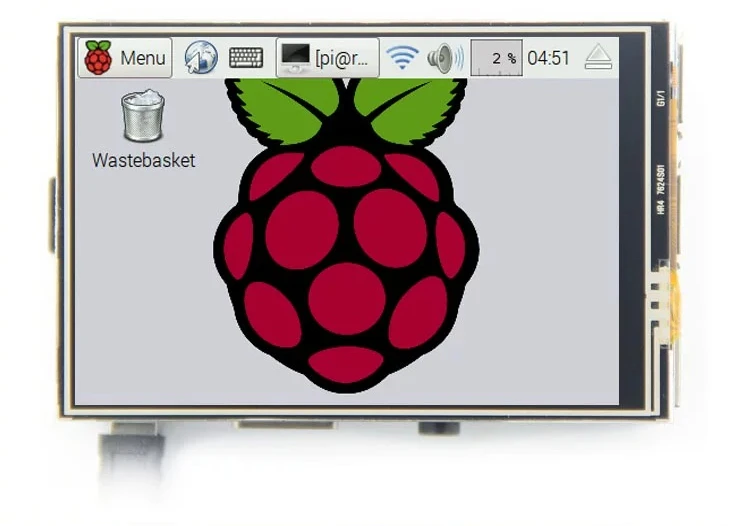 Raspberry Pi display B/B +/A +/Pi2 generation, touch screen, monitor LCD screen 3.5 inches