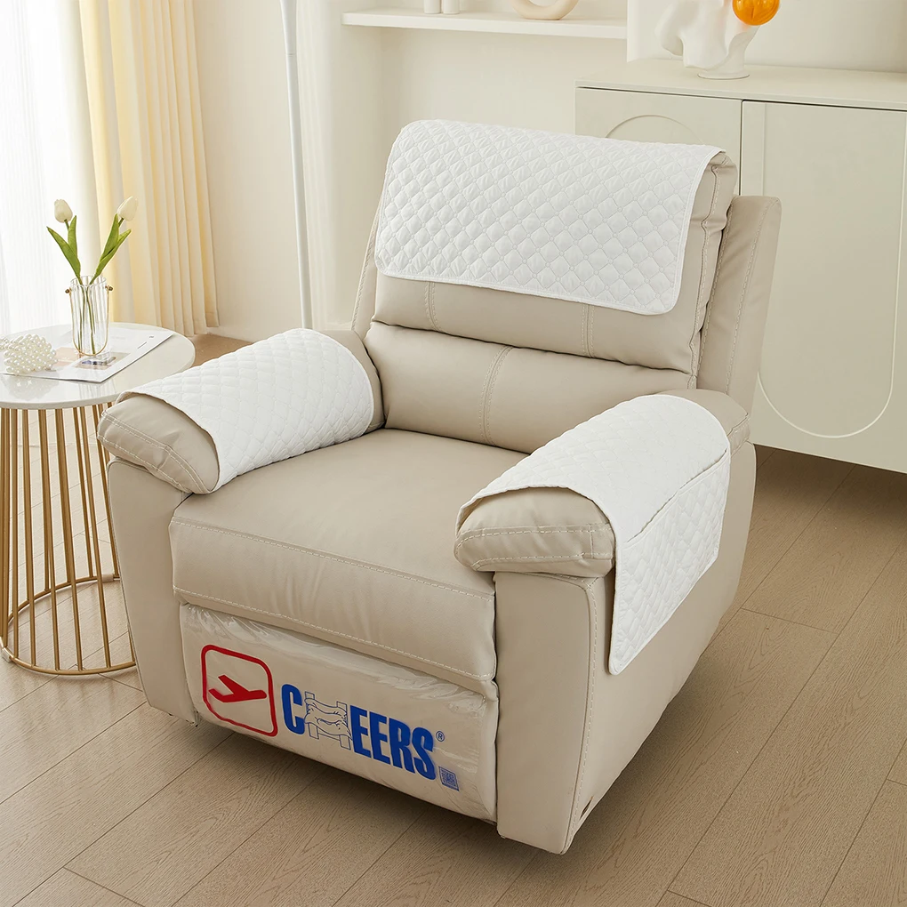 3pieces Seater Sofa Headrest Non-Slip Covers Enhanced Comfort For Sofa Complete Set