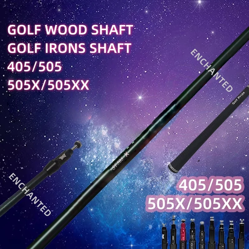

Black pink golf club shaft SF405 or SF505 or SF505x or SF505xx 45 inch graphite shaft with grip and sleeve tip 0.335 inches