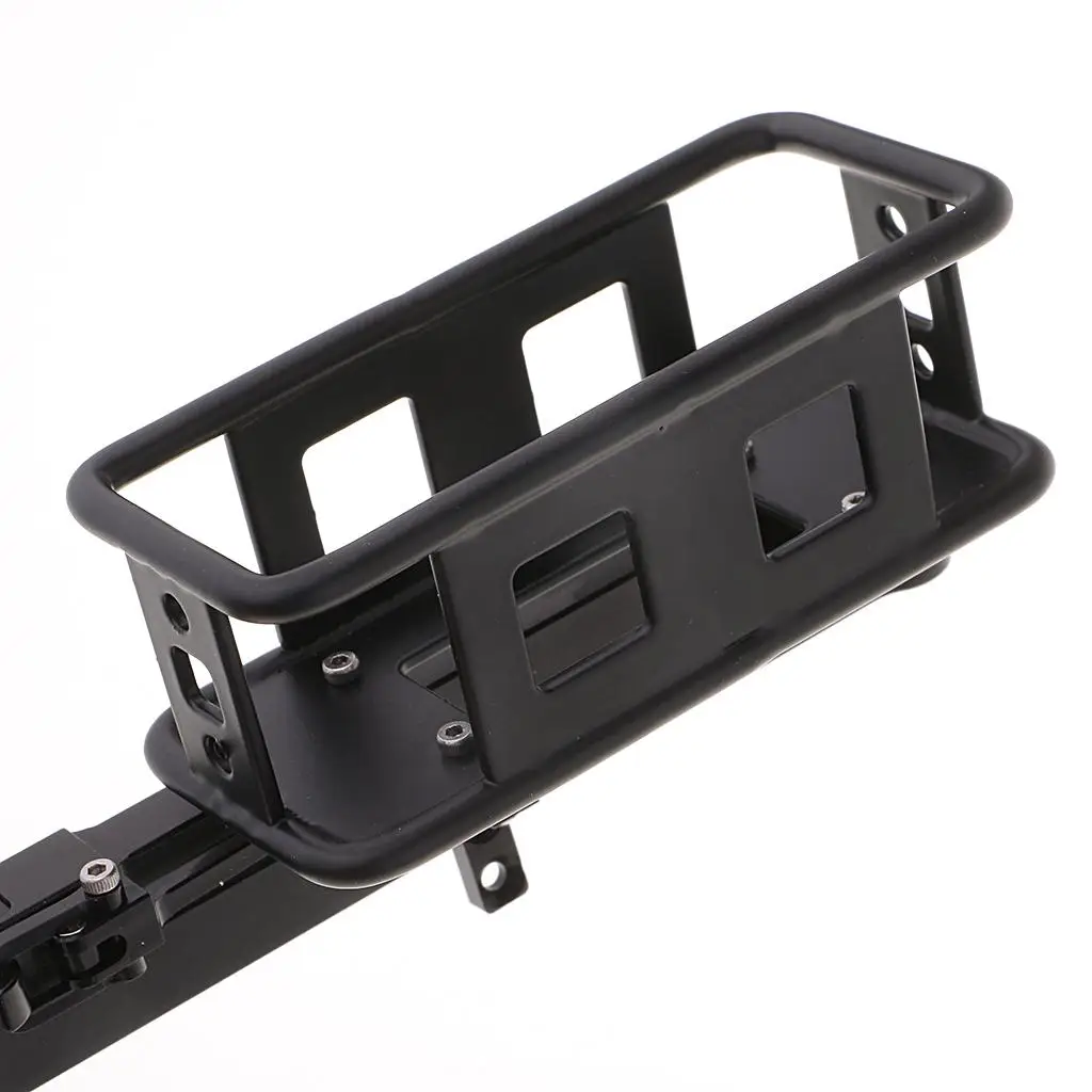

Realistic Metal Rear Bumper Carrier with Spare Tire Rack for D90 D110 1 10 RC Vehicle Parts