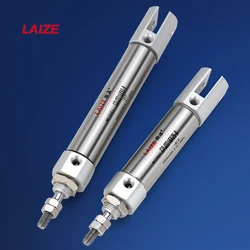 CDJ2D Bore16 Pneumatic Mini Stainless Steel Air Cylinder Double Ear Type Built-in Magnetic Ring