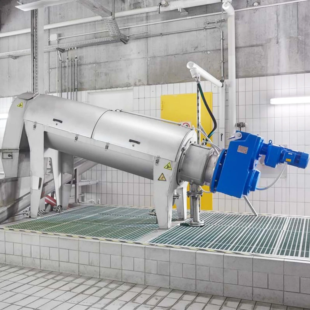 Huber Spessore per fanghi chiusi Vite autopulente Pressa Trattamento delle acque reflue Disidratatore Disidratazione dei fanghi Macchina