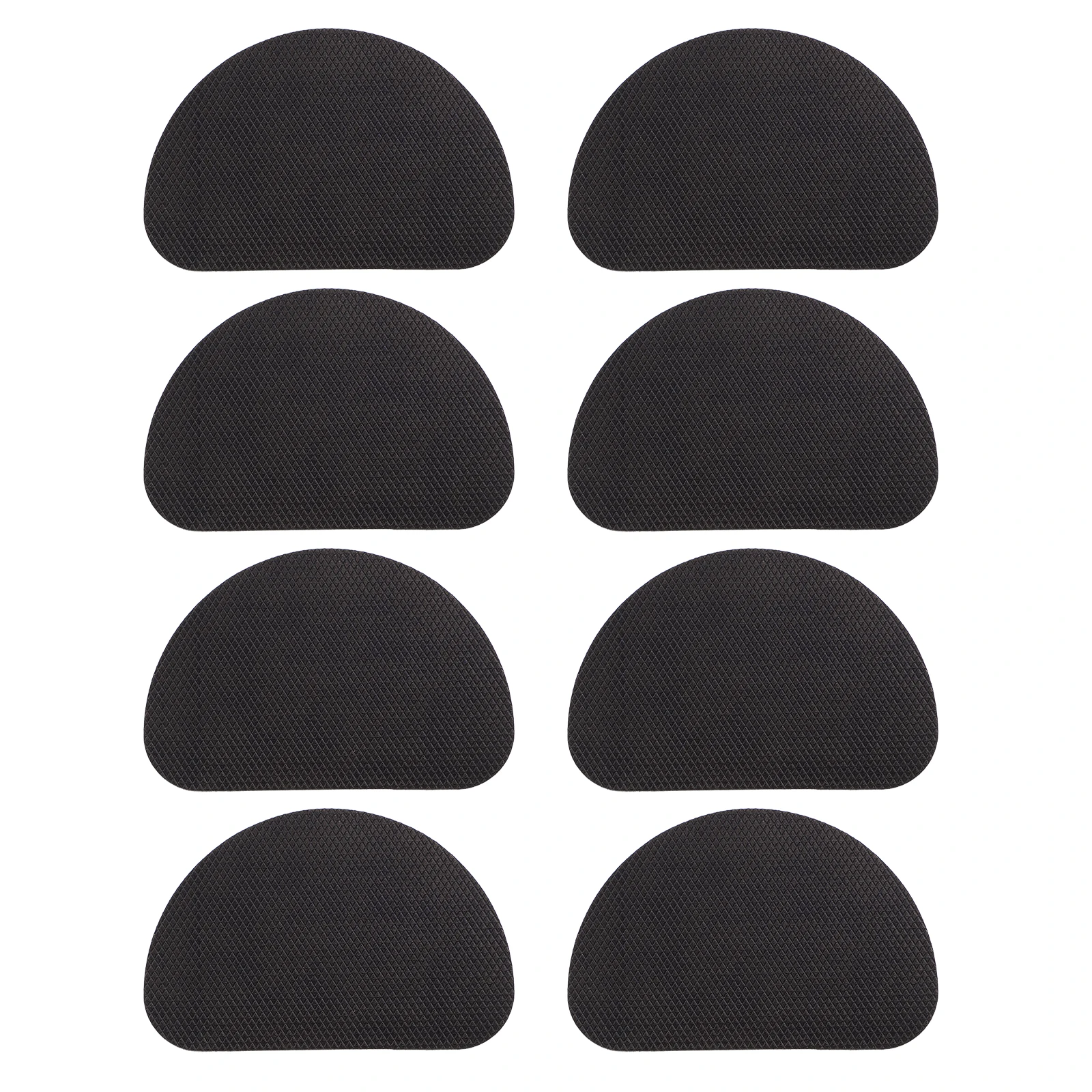 

12 Pcs Anti Skid Stickers Durable Rubber Sole Pads Protective High Heels Flat Shoes Non Slip Soles Wear Resistant Shoe