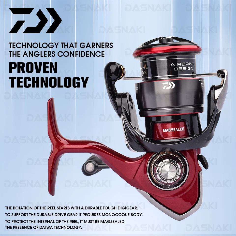 2025 Original DAIWA Fishing Spinning Reel FUEGO CS LT 1000-6000