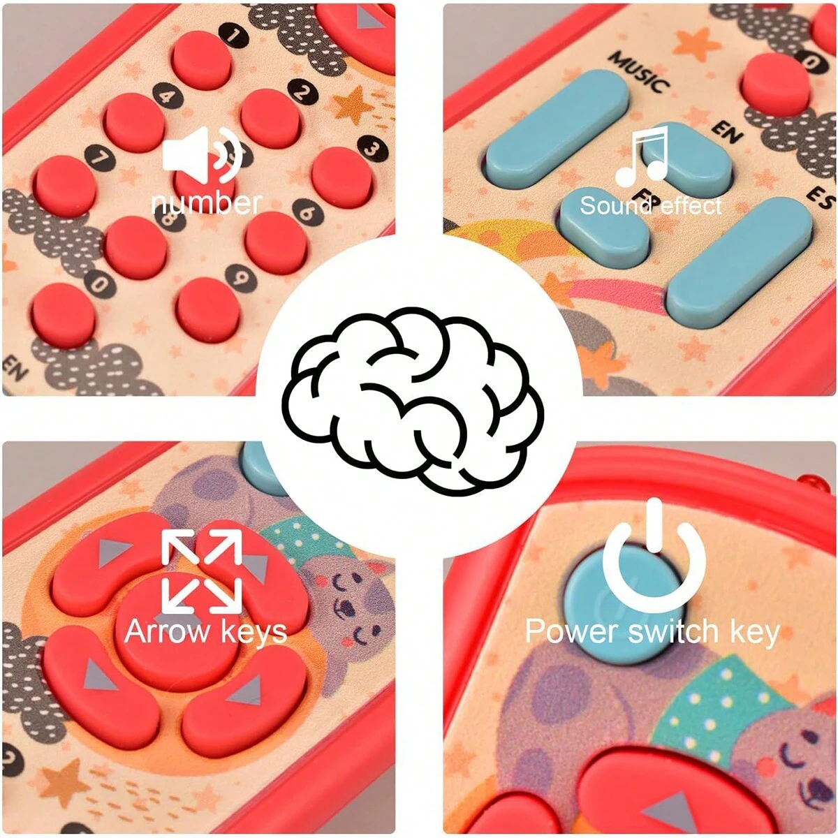 لعبة ألغاز تعليم الموسيقى الممتعة للتحكم عن بعد للأطفال #5