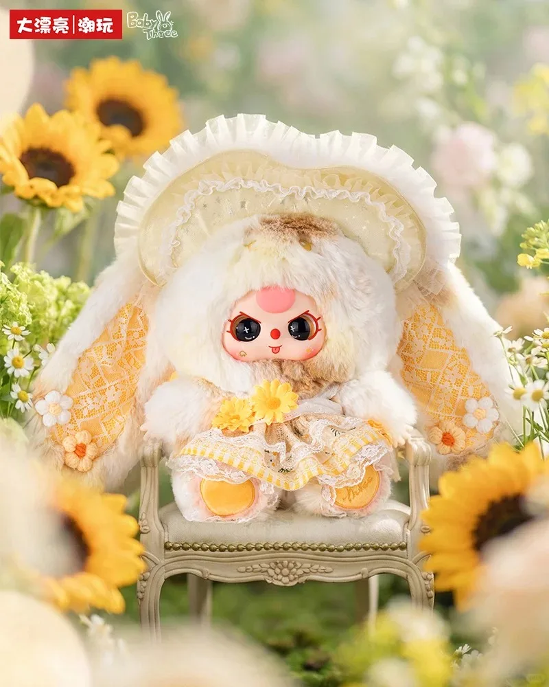 

Коллекционные игрушки-сюрпризы Baby Three Sun-Blossom 400% Blind Box: Цветы, куклы, модели кроликов. Милые и модные подарки.