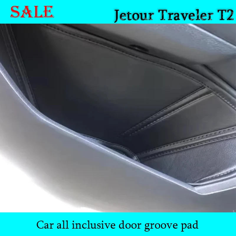 

Fit for Jetour Traveler T2 2023-2025 Car All Inclusive Door Groove Storage Box Groove Pad Car 4-door Interior Protection Pad