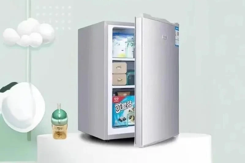 Y Small freezer household small fully frozen vertical cabinet side open