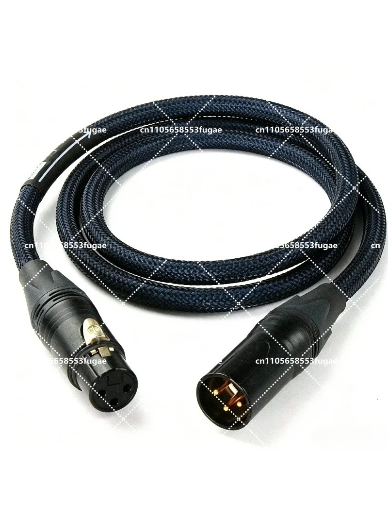 Digital Audio Cable 110 Ohm AES/EBU Balanced Coaxial Signal Wire for Studio, Hi-Fi Sound System - 0.5M