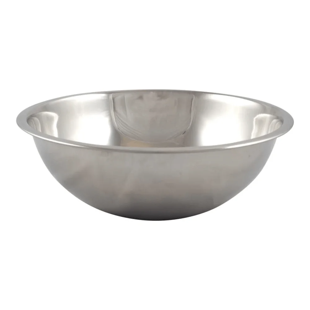 

METALCRAFT, Inc. SSB400 Stainless Steel Mixing Bowl, 10.539 Diameter, Silver, 4Quart