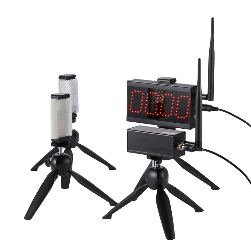 

Speedtech B-01 Custom Logo Wireless Laser LED Sports Timer Training For Running Speed Digital Timer For Sprints Bike Motorcycle